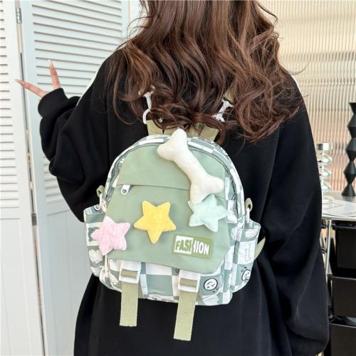 Nylon easy cleaning & Concise Backpack Cute PC