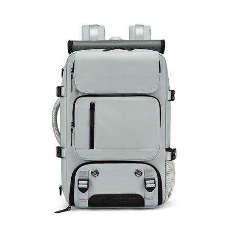 Nylon Outdoor Backpack large capacity & attached with hanging strap & waterproof Solid PC