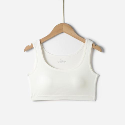 Cotton with bra & Slim Tank Top & breathable Solid PC