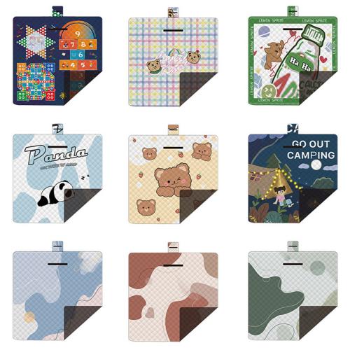 Pongee & Oxford Picknickmatte, unterschiedliches Muster zur Auswahl, mehr Farben zur Auswahl,  Stück