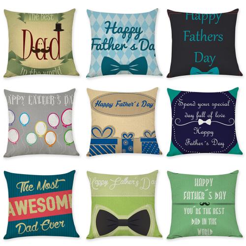Linen Soft Pillow Case for home decoration & breathable printed PC