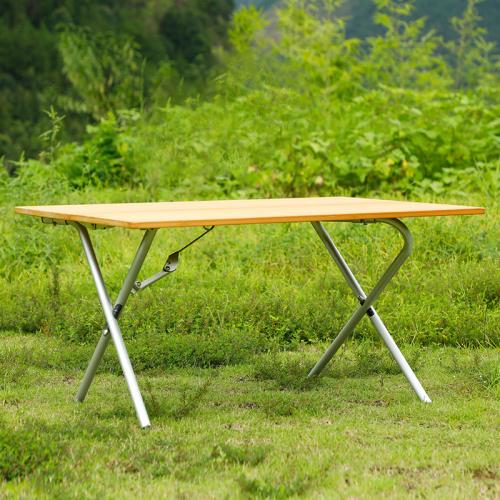 Moso Bambus & Aluminiumlegierung Outdoor Faltbarer Tisch,  Stück