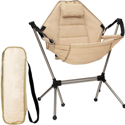 Aluminium Alloy & Oxford Outdoor Foldable Chair portable Solid PC