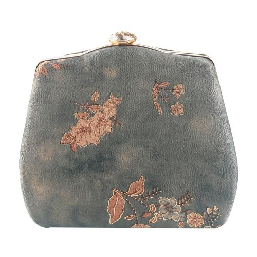 Polyester Easy Matching Clutch Bag embroidered floral PC