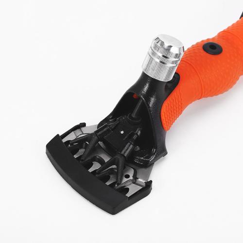 Manganese Steel & Plastic Electric Scissors different power plug style for choose & durable orange PC