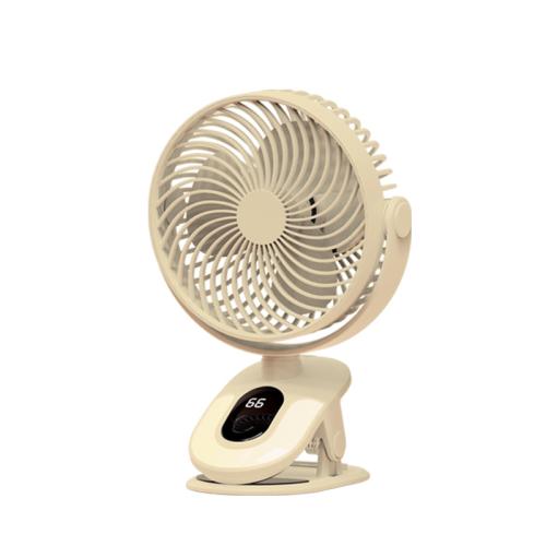 Plastic With light & adjustable Mini Fan with USB interface & Rechargeable PC