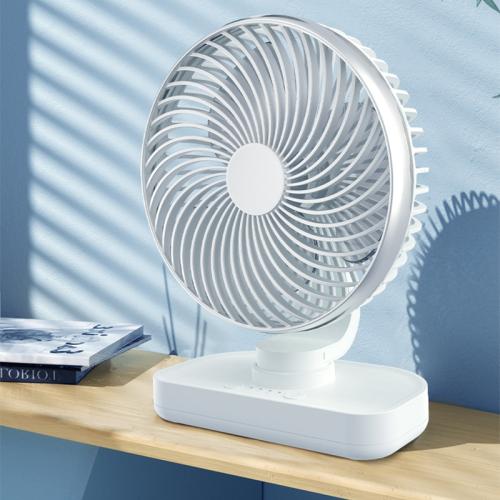 Engineering Plastics adjustable Mini Fan with USB interface & Rechargeable PC