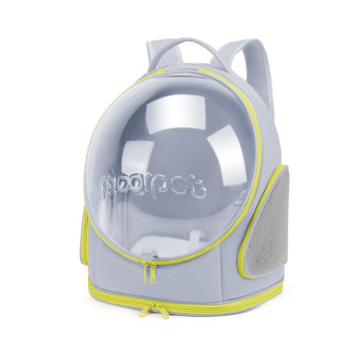 PC-Polycarbonate & Oxford foldable Pet Backpack portable & breathable PC