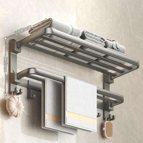 Aluminium Alloy Multifunction Towel Bars stoving varnish Solid PC
