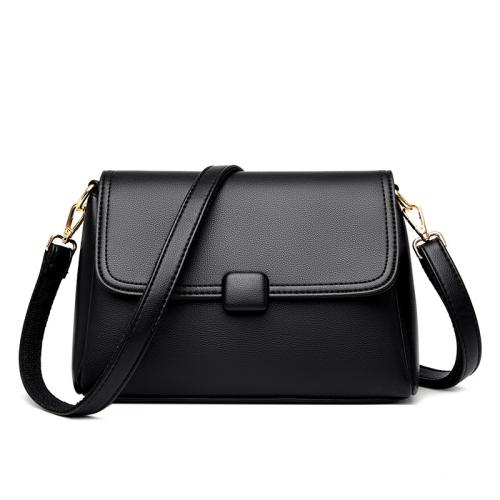PU Leather Easy Matching Crossbody Bag attached with hanging strap PC
