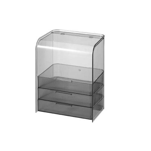 PET Waterproof Cosmetic Storage Box dustproof & transparent PC