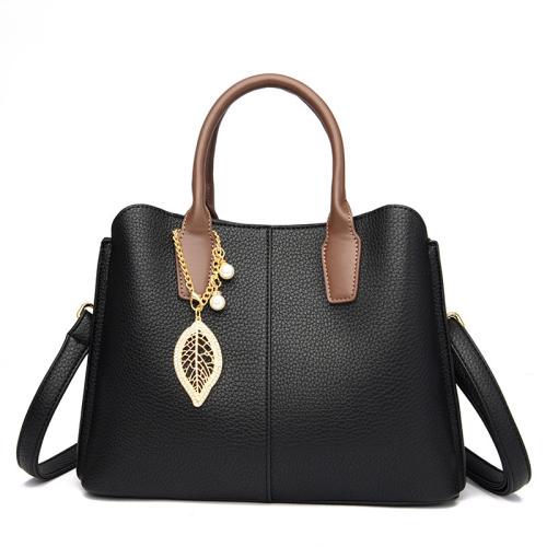 PU Leather Easy Matching Clutch Bag attached with hanging strap Lichee Grain PC