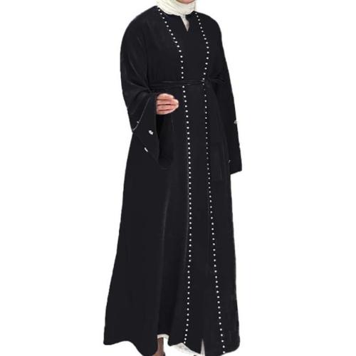 ポリエステル 中東イスラムムシルムドレス 選択のためのより多くの色 一つ