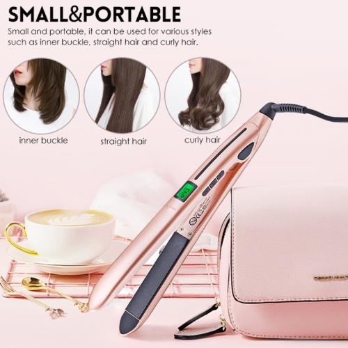 Ceramics Adjustable heat level Hair Straightener different power plug style for choose Solid PC