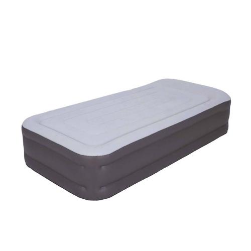 CLORURO DE POLIVINILO Colchón de cama inflable, gris,  trozo