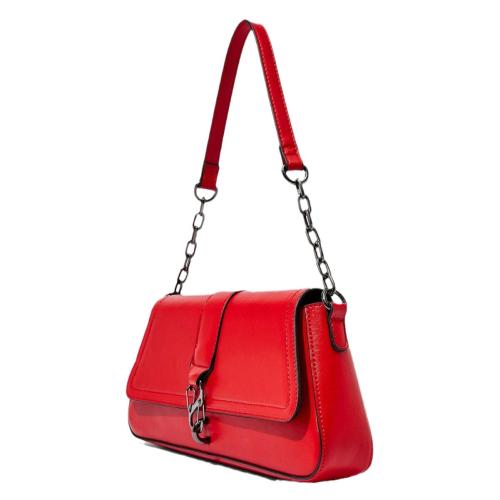 PU Leather Easy Matching Shoulder Bag red PC