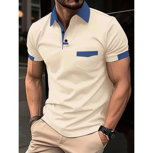 Polyester & Baumwolle Poloshirt, Gedruckt, mehr Farben zur Auswahl,  Stück