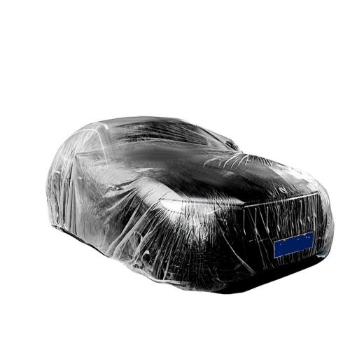 PE Plastic Disposable Car Cover & waterproof Solid PC