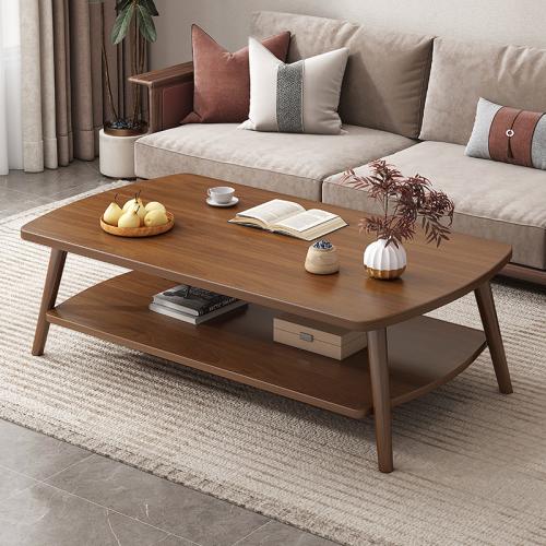Fibra de madera de densidad media & Madera maciza Mesa de té, más colores para elegir,  trozo