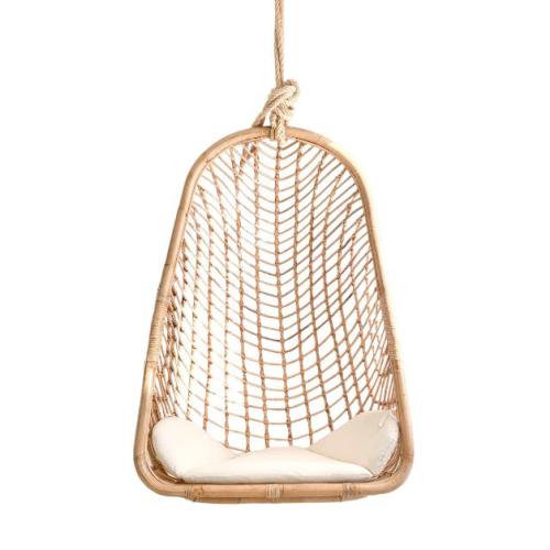 Rattan Swing Hanging Seat durable & breathable handmade PC