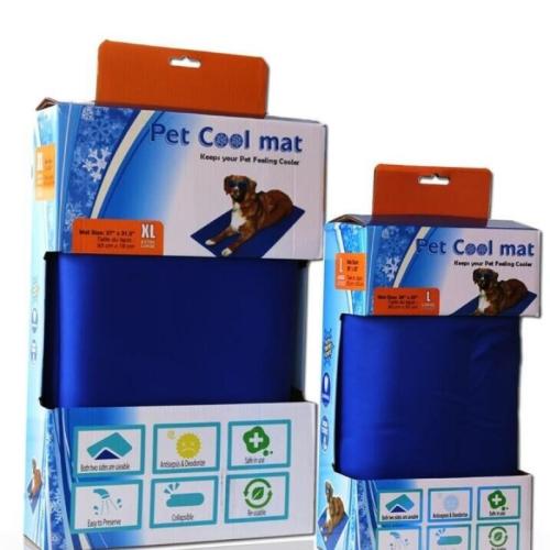 Gelatin & Nylon Pet Ice Pad blue PC