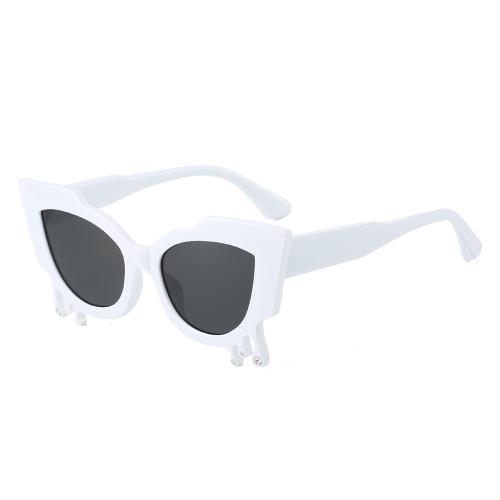 PC-Polycarbonate shading & Easy Matching Sun Glasses sun protection & unisex & with rhinestone PC