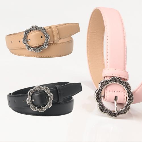 PU Leather Concise & Easy Matching & Vintage Fashion Belt Solid PC