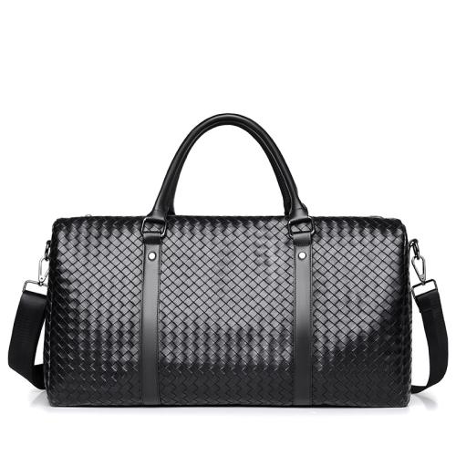 PU Leather Handbag large capacity & hardwearing & attached with hanging strap Polyester geometric PC