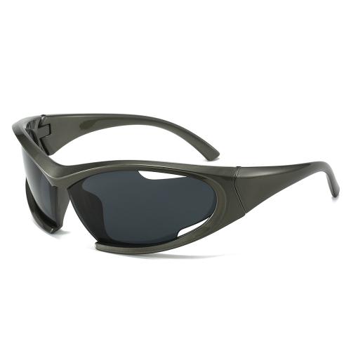 PC-Polycarbonate shading & Easy Matching Sun Glasses sun protection & unisex & hollow PC