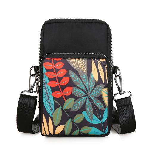 Nylon Easy Matching Crossbody Bag floral PC