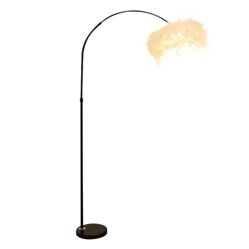 Feather & Iron Floor Lamps PC