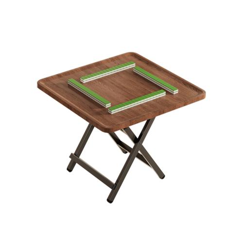 中密度ファイバーボード & 鋼管 折り畳み式テーブル 木のパターン 選択のためのより多くの色 一つ