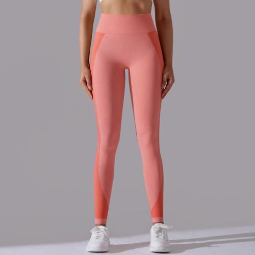 Polyamide & Spandex High Waist Women Yoga Pants lift the hip Solid PC