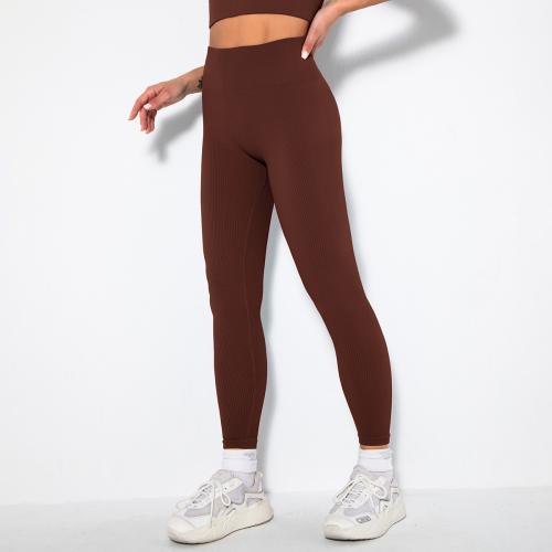 Poliamida & Spandex Pantalones Mujer Yoga, Sólido, más colores para elegir, :L,  trozo