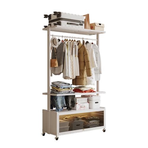 Carbon Steel Multifunction Clothes Hanging Rack with pulley PC
