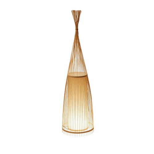 Bamboe Lampen op de vloer meer kleuren naar keuze stuk