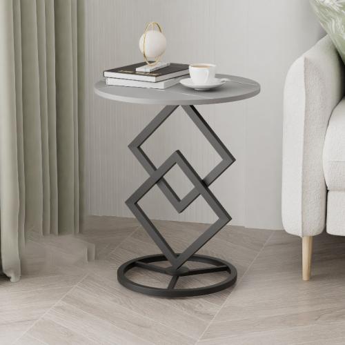 Sintered Stone & Metal Concise Tea Table durable Solid PC