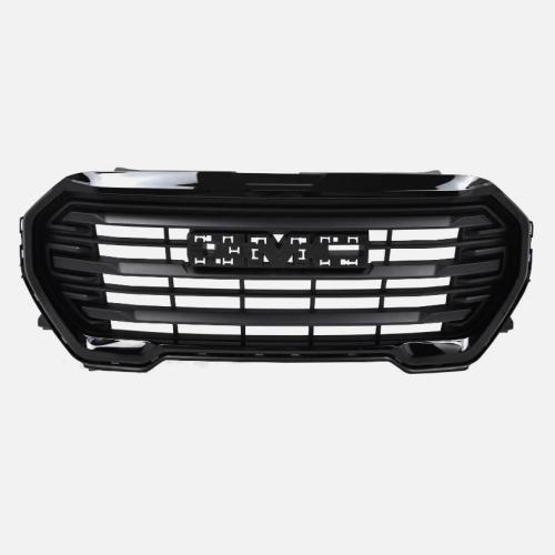 For 2022 2023 GMC Auto Cover Grille durable & hardwearing  Solid Jet Black Sold By PC