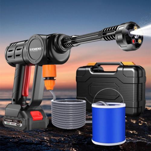 ABS Car Washer Squirt Gun portable & Rechargeable black PC