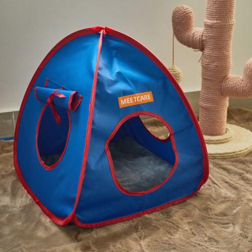 Carbon Steel & Plush & Oxford Waterproof Pet Tent & breathable PC