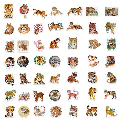 Pressure-Sensitive Adhesive & PVC Decorative Sticker for home decoration & durable & sun protection & waterproof mixed pattern mixed colors Bag