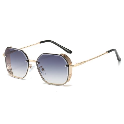 Brass & PC-Polycarbonate Easy Matching Sun Glasses anti ultraviolet & sun protection & unisex PC
