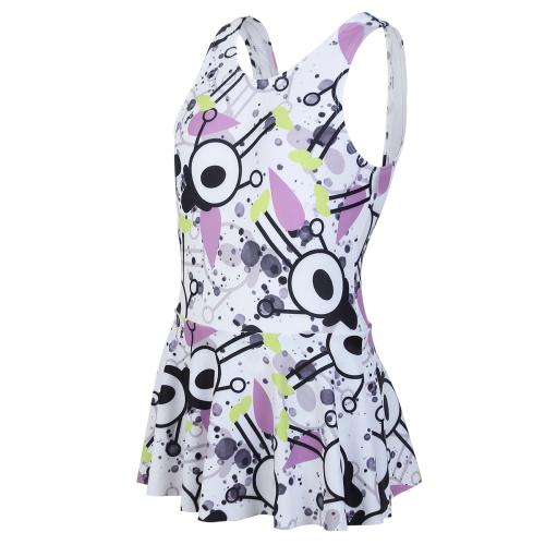 Polyester Girl Kids One-piece Swimsuit PC
