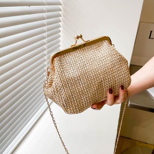 Cloth Shell Shape Shoulder Bag with chain & durable PC