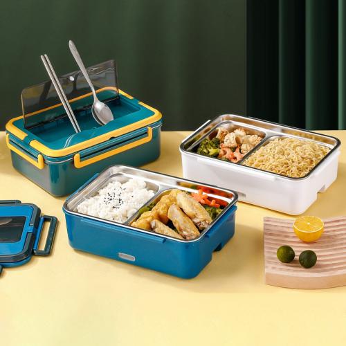 304 Edelstahl & Polypropylen-PP Elektrische Heizung Lunch Box, Solide, mehr Farben zur Auswahl,  Stück