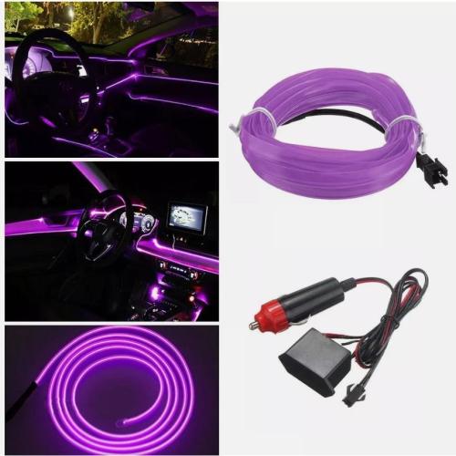 Plastic Vehicle Ambience Light durable purple PC