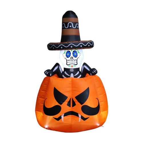 Polyester Fabrics Inflatable Halloween Ornaments chinan Standard PC