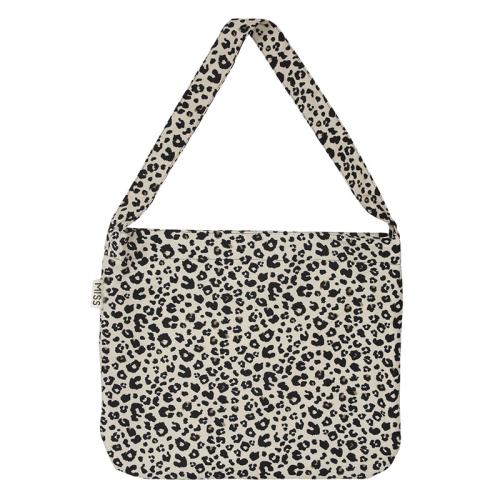 Corduroy Easy Matching Shoulder Bag large capacity leopard PC