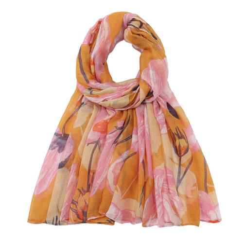 Segel-Stoff Frauen Schal, Gedruckt, unterschiedliche Farbe und Muster für die Wahl,  Stück