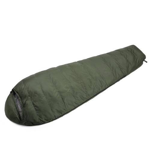 Nylon Sleeping Bag portable & thermal army green PC